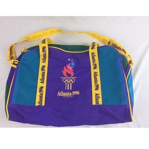 Vtg 1996 Atlanta Summer Olympics Duffle Bag